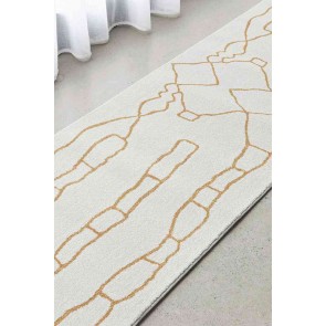 Paradise Runner Amy Gold by Rug Culture