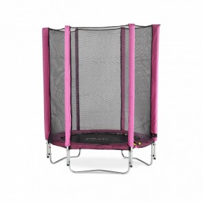 Trampoline and Enclosure Pink