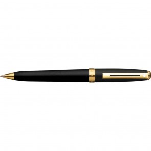 Sheaffer Prelude Black Matte/22CT Gold Plated Ballpoint Pen