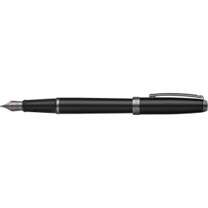 Sheaffer Prelude Gloss Black Lacquer Fountain Pen [Medium Nib]