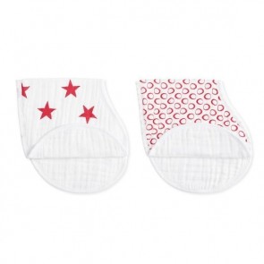 Red Limited Edition Classic 2 Pack Burpy Bibs