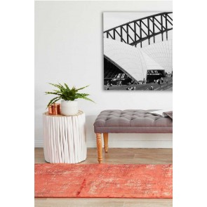 Reflections 101 Coral Runner by Rug Culture 
