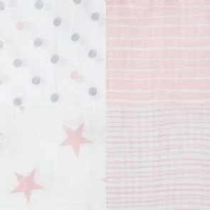 Doll 4-pack Muslin Swaddles Aden by Aden and Anais