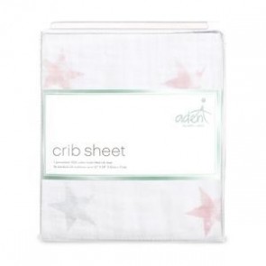 Doll Classic Muslin Fitted Cot Sheet Aden by Aden and Anais