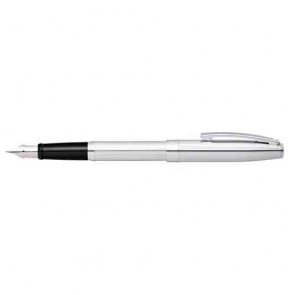 Sheaffer Sagaris Chrome/Engraved Fountain Pen [Fine Nib]