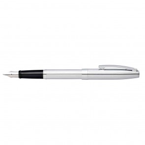 Sheaffer Sagaris Chrome/Engraved Fountain Pen [Medium Nib]