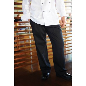 Black Fitted Chef Pant by Chef Works