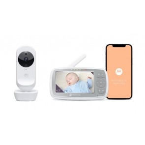 Motorola Vm44 Connect 4.3" Wi-Fi Video Baby Monitor by Baby Studio