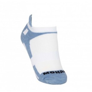 Womans Sky / White Sports Sock by St Albans