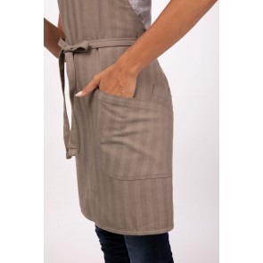 Taupe Seattle Bib Apron by Chef Works