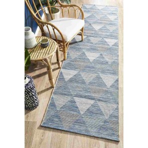 Terrace 5503 Blue Runner by Rug Culture