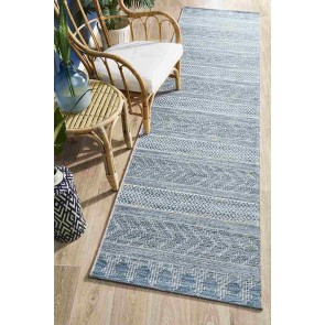 Terrace 5505 Blue Runner by Rug Culture