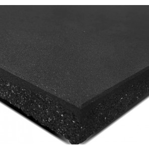 Cortex 50mm Commercial Dual Density Rubber Gym Floor Tile Mat (1m x 1m) Pack of 4 