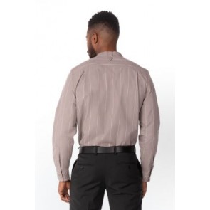 Voce Men Taupe Shirt by Chef Works
