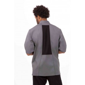 Valais Grey V-Series Chef Jacket by Chef Works