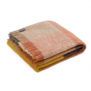 St Albans Willow Mohair Throw Rug