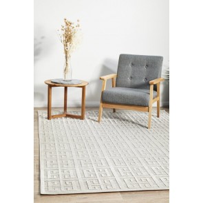 York Brenda Natural White by Rug Culture