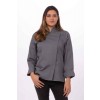 Lansing Womens Grey Chef Jacket by Chef Works