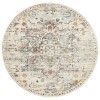 Century 911 Silver Round by Rug Culture