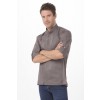 Hartford Graphite Grey Zipper Chef Jacket by Chef Works