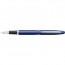 VFM Neon Blue/Nickel Plated Fountain Pen [Medium Nib]