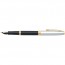 Sagaris® Black Barrel and Chrome Cap Fountain Pen [Fine Nib]