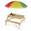 Picnic Table with Umbrella