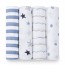 Rock Star Classic Swaddle 4 Pack