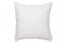 Beige & White Linen Fringed European Cushion
