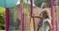 6ft Junior Trampoline and Enclosure Pink