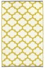 Tangier Celery and White Plastic Outdoor Rug by FAB Rugs