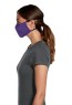5 Pack Heather Purple Reusable V.I.T Shaped Face Mask by Chef Works