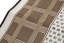 Fab Rugs Europa Chestnut & Walnut Brown Geometric Recycled Plastic Reversible Outdoor Rug