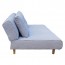 6ixty Rio 3 Seater Sofa Bed - Light Grey