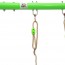 Lifespankids Lynx Metal Swing Set with Slide