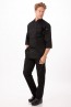 Black Morocco Chef Jacket by Chef Works