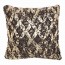 Dark Grey & Gold Knit Foiled Kav Cushion