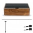 Alldock Walnut and Black MagSafe Package