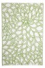 Fab Rugs Eden Lime and White Rug