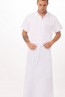 Full Length White Chefs Apron by Chef Works