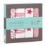 Classic Red 4 Pack Swaddles