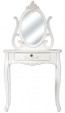 Living Good Small Dressing Table With Mirror
