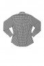 Gingham Women's Black Dress Shirt by Chef Works