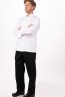 White Bordeaux Volnay Chef Jacket by Chef Works