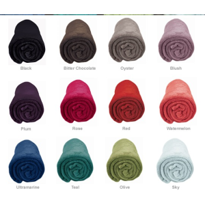 Bambury Microplush Throw Rug