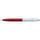 Sheaffer 100 Red/Chrome/Nickel Plated Ballpoint Pen 