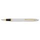 VFM Chrome/ Gold Tone Fountain Pen [Medium Nib]