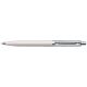 Sentinel® Brushed Chrome Cap White Barrel Ballpoint Pen