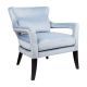 Cafe Lighting Blake Arm Chair - Dove Grey Velvet