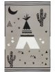 Teepee Indoor/Outdoor Kids Rug by Fab Rugs